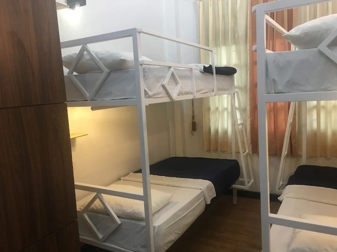 Four-Bed Mixed Dormitory bunk beds at Pro Max Villa